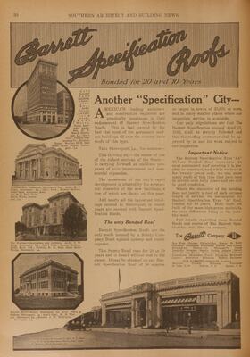 Southern Architect and Building News 45, no. 5 (September 1920)