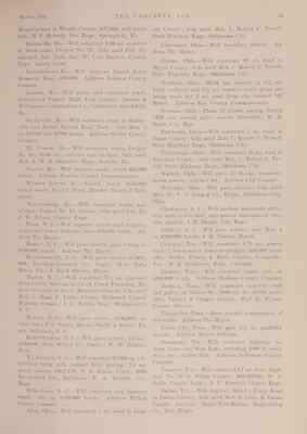 The Concrete Age 33, no. 6 (March 1921)