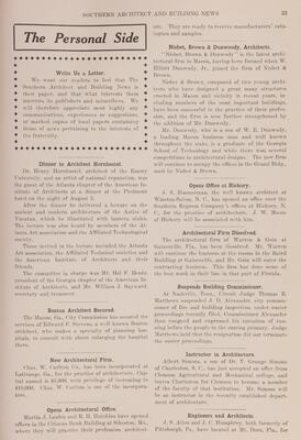 Southern Architect and Building News 35, no. 6 (October 1915)