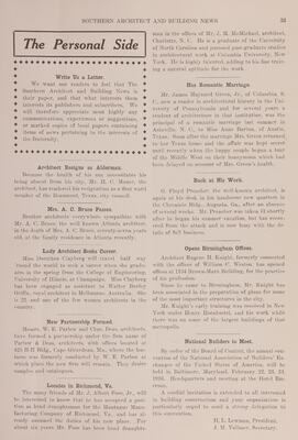 Southern Architect and Building News 36, no. 2 (December 1915)