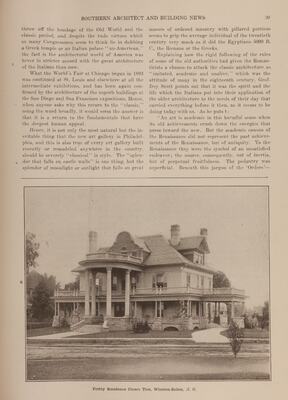 Southern Architect and Building News 37, no. 6 (October 1916)