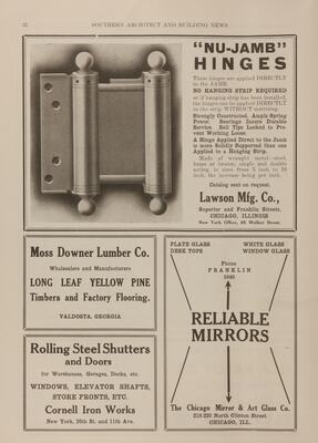 Southern Architect and Building News 41, no. 1 (May 1918)
