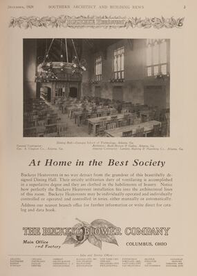 Southern Architect and Building News 54, no. 12 (December 1928)