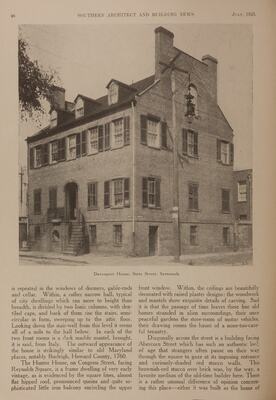 Southern Architect and Building News 51, no. 7 (July 1925)