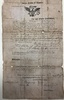 1 Notarized document concerning Michael Brown, 1810